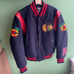RARE Chicago Blackhawks Premium Wool Jacket